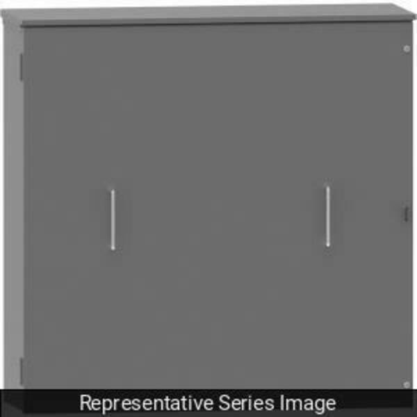 Hammond Mfg. Type 3R CT Cabinet, 48x36x11, Steel/Gray HCT483611H